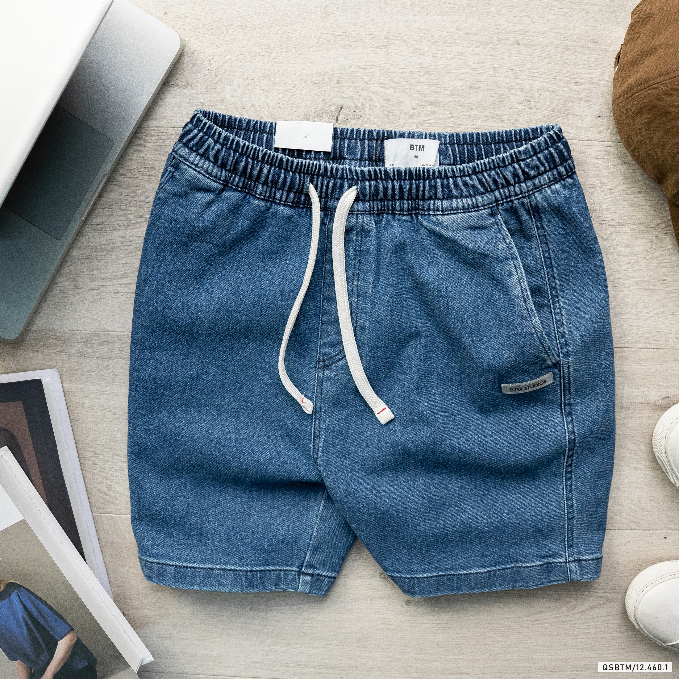 Quần Short jeans BTM 124601