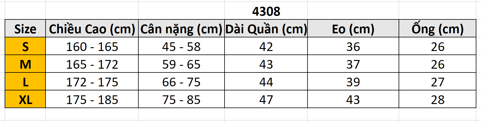 Quần short âu BTM 4308