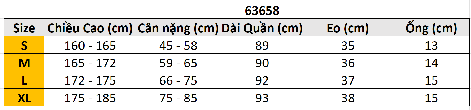 Quần jogger nỉ BTM 63658