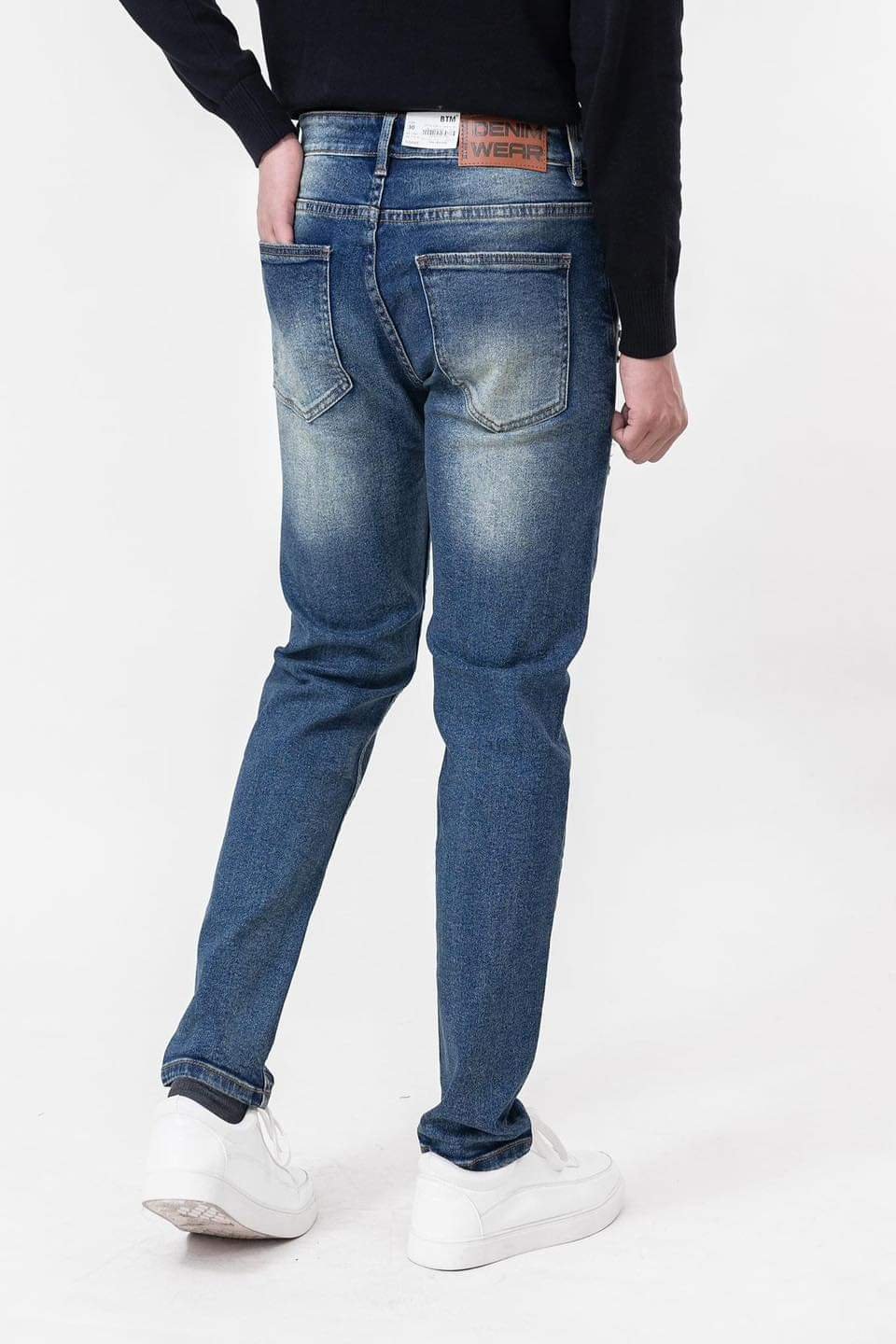 Quần Jean dài BTM Ripped 1211