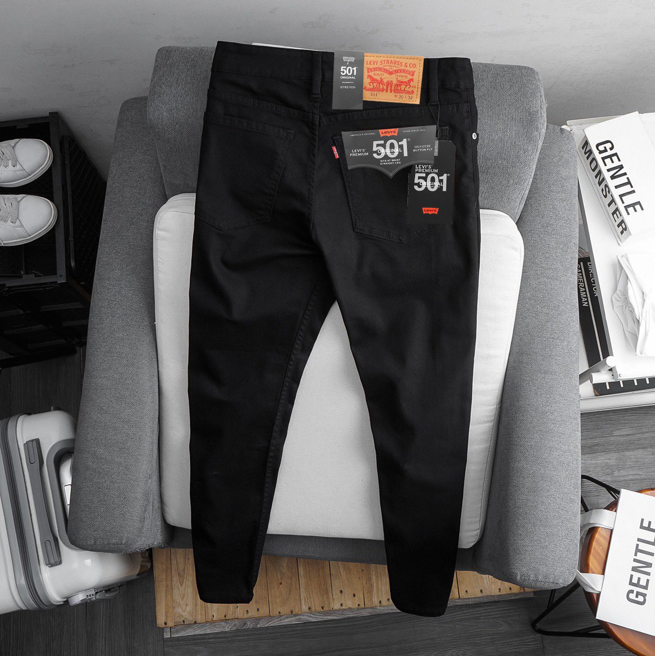 Quần jeans dài LV 6480