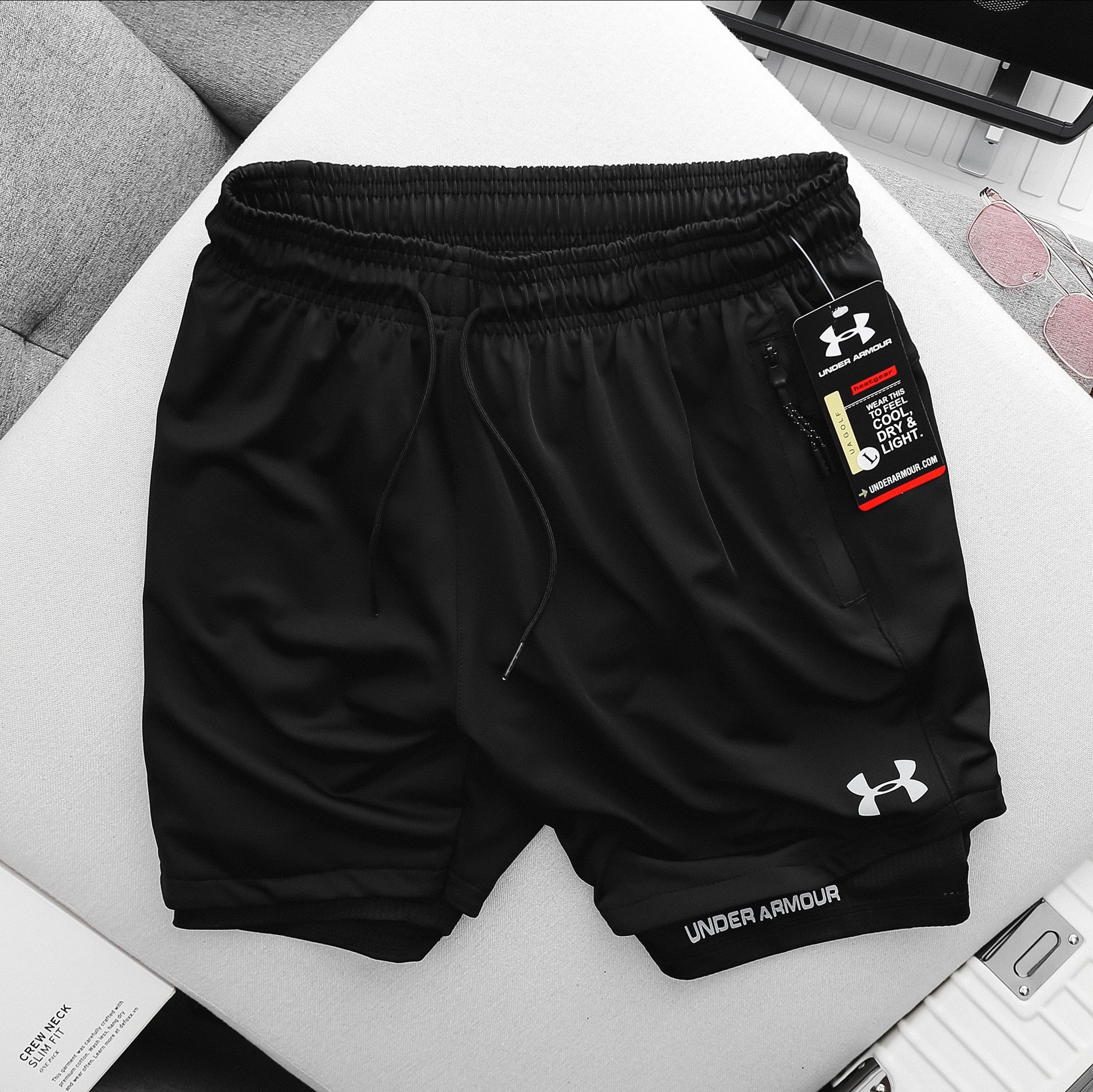 Quần Short 2 lớp UA 6558