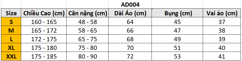 Áo thun chu kỳ Das AD004