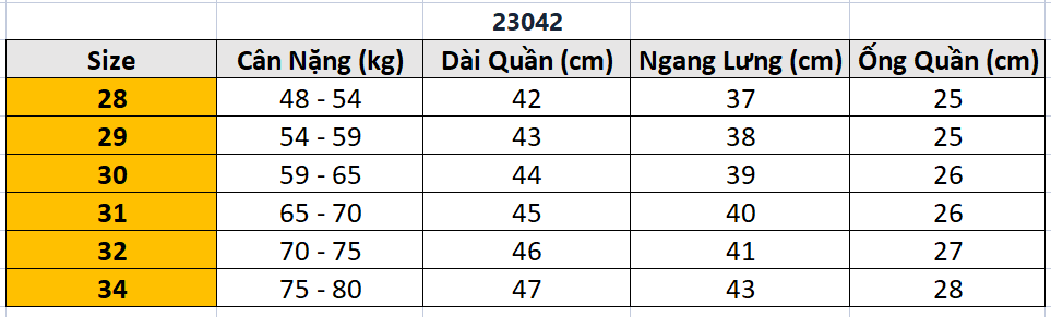 Quần Short Âu BTM 23042