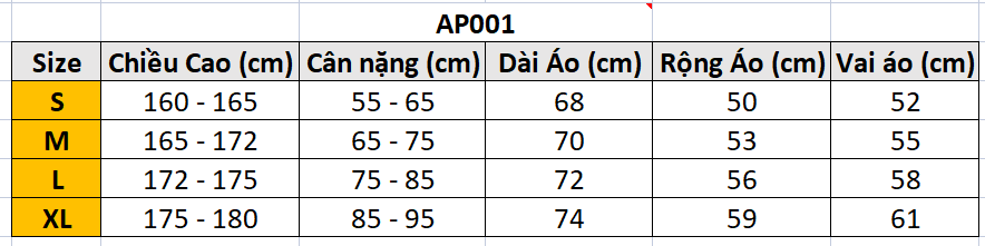 Áo thun in lụa Aape AP001