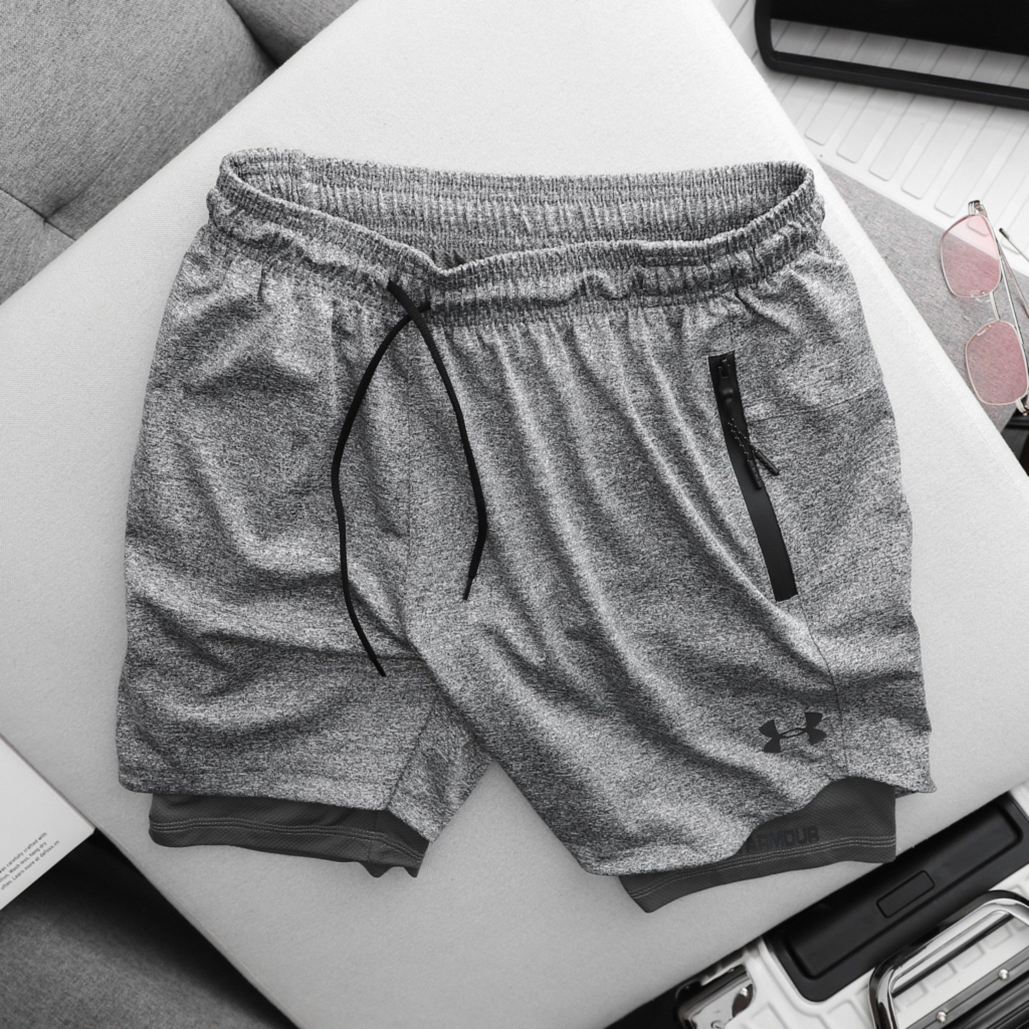 Quần Short 2 lớp UA 6558
