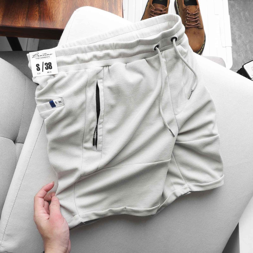 Quần Short Thun Pique Esential 6152