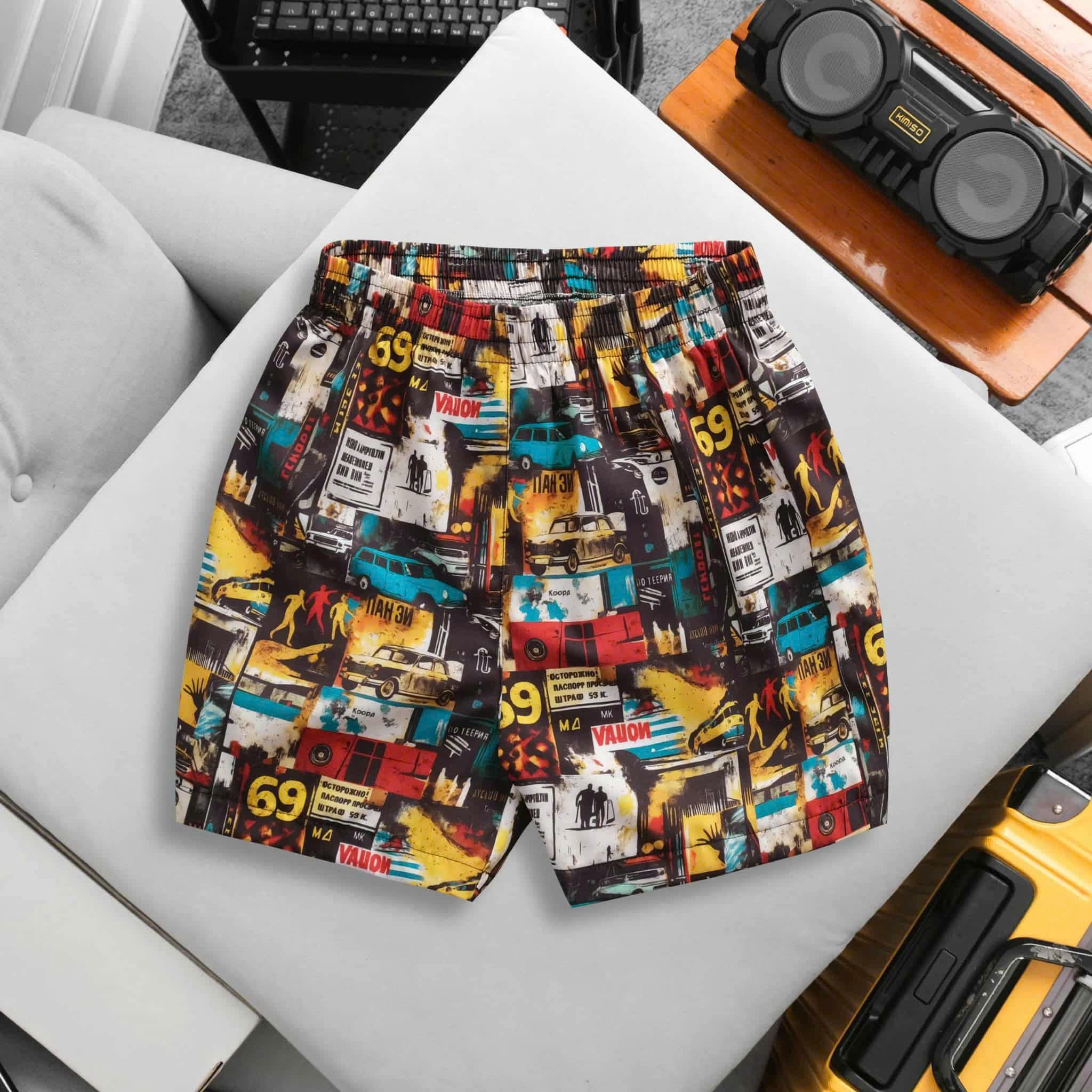 Quần Ngủ Nam Họa Tiết QN77