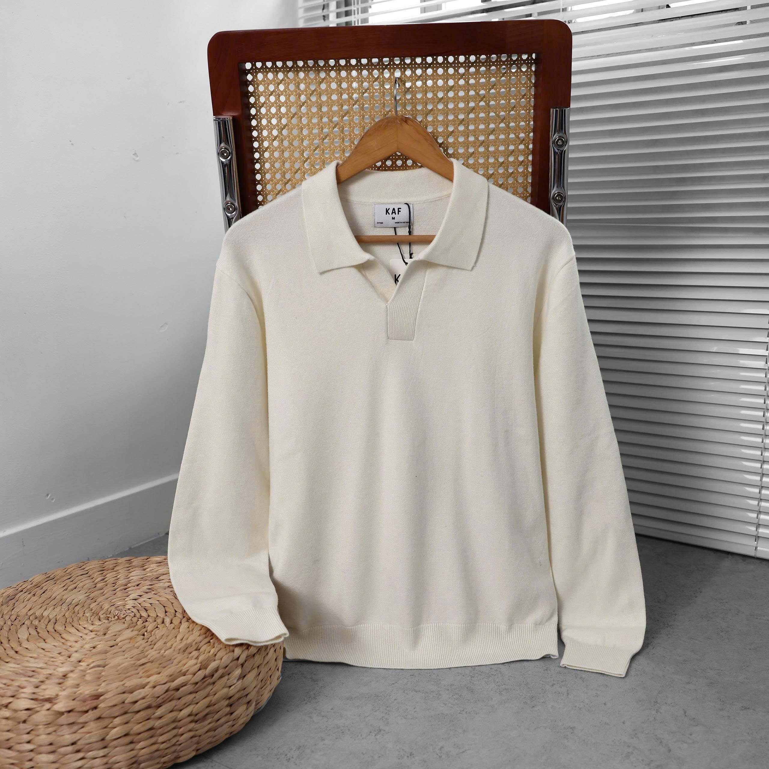 Áo Polo Len Tay Dài KAF PL23