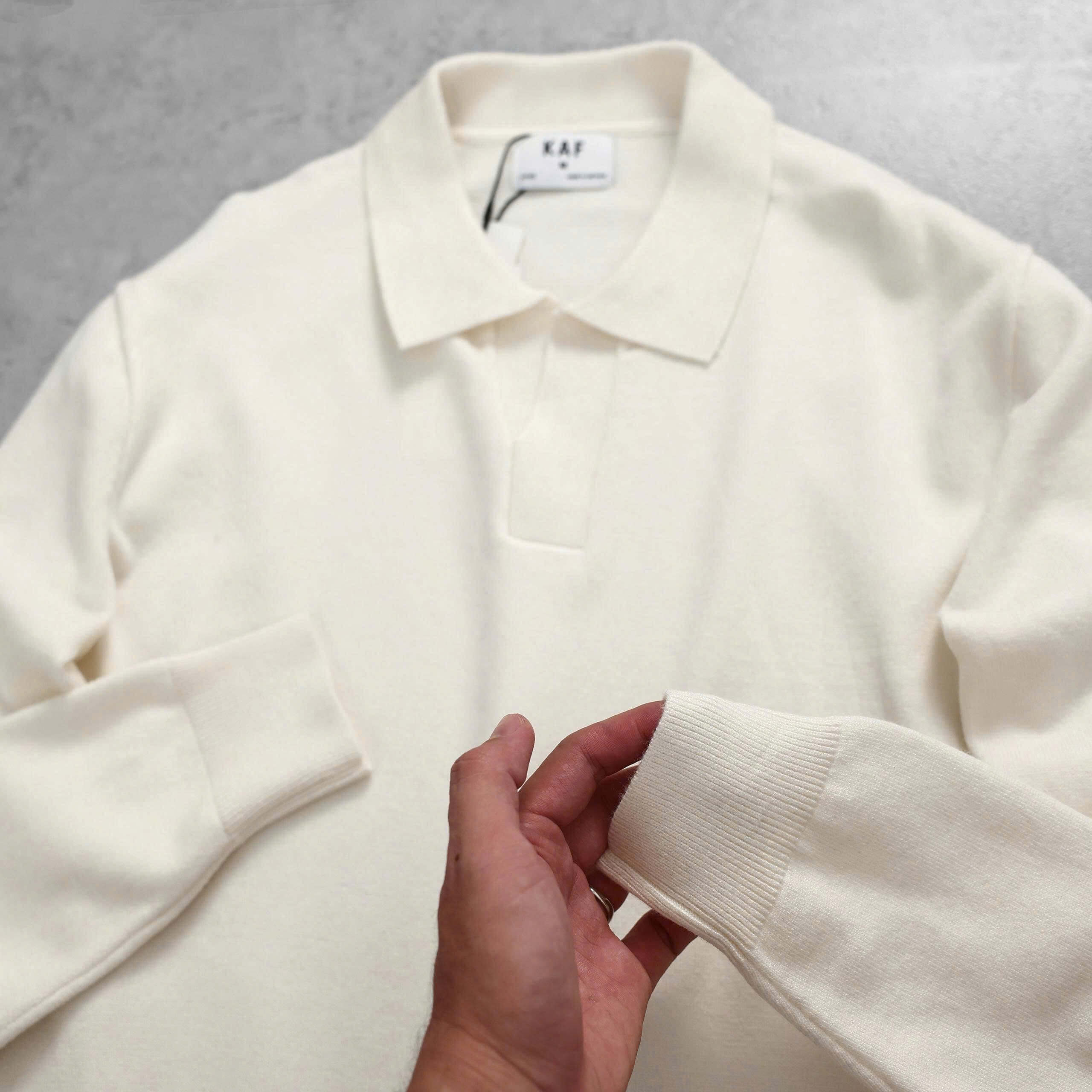 Áo Polo Len Tay Dài KAF PL23