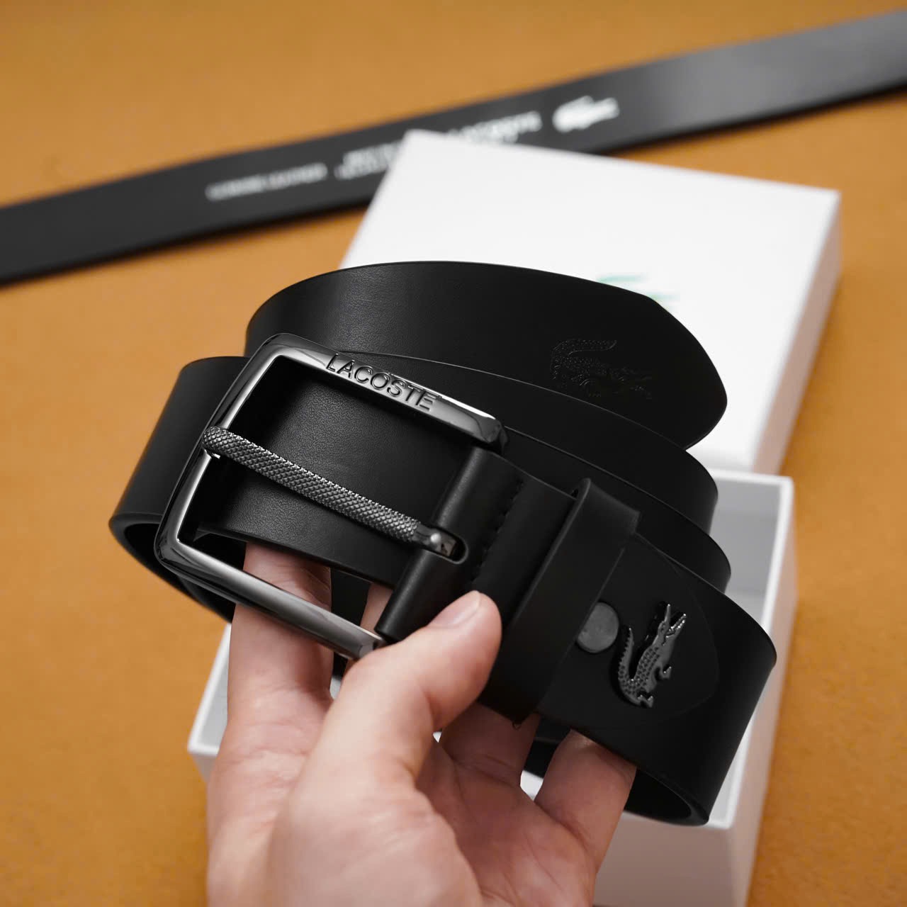 Thắt Lưng Nam Cao Cấp LC Black DN52