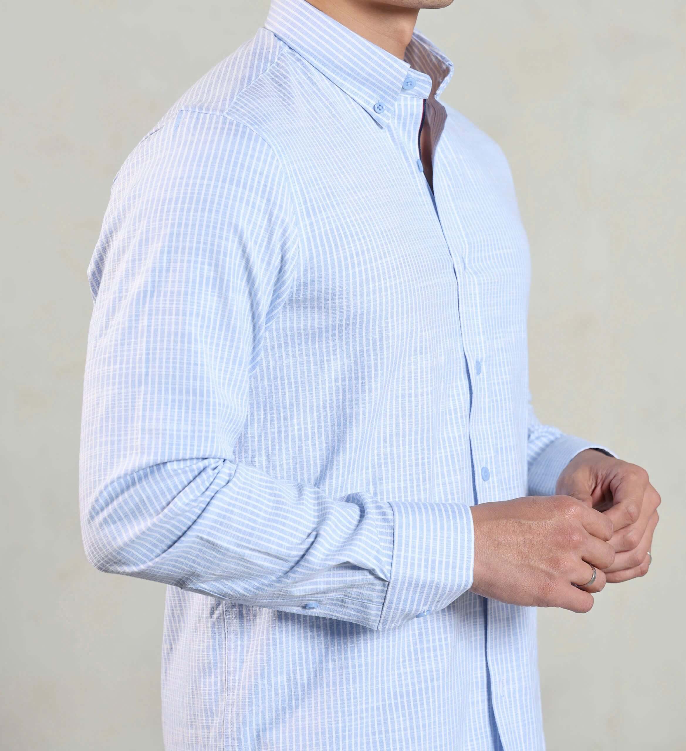 Áo Sơ Mi Linen Cotton Cao Cấp SM60