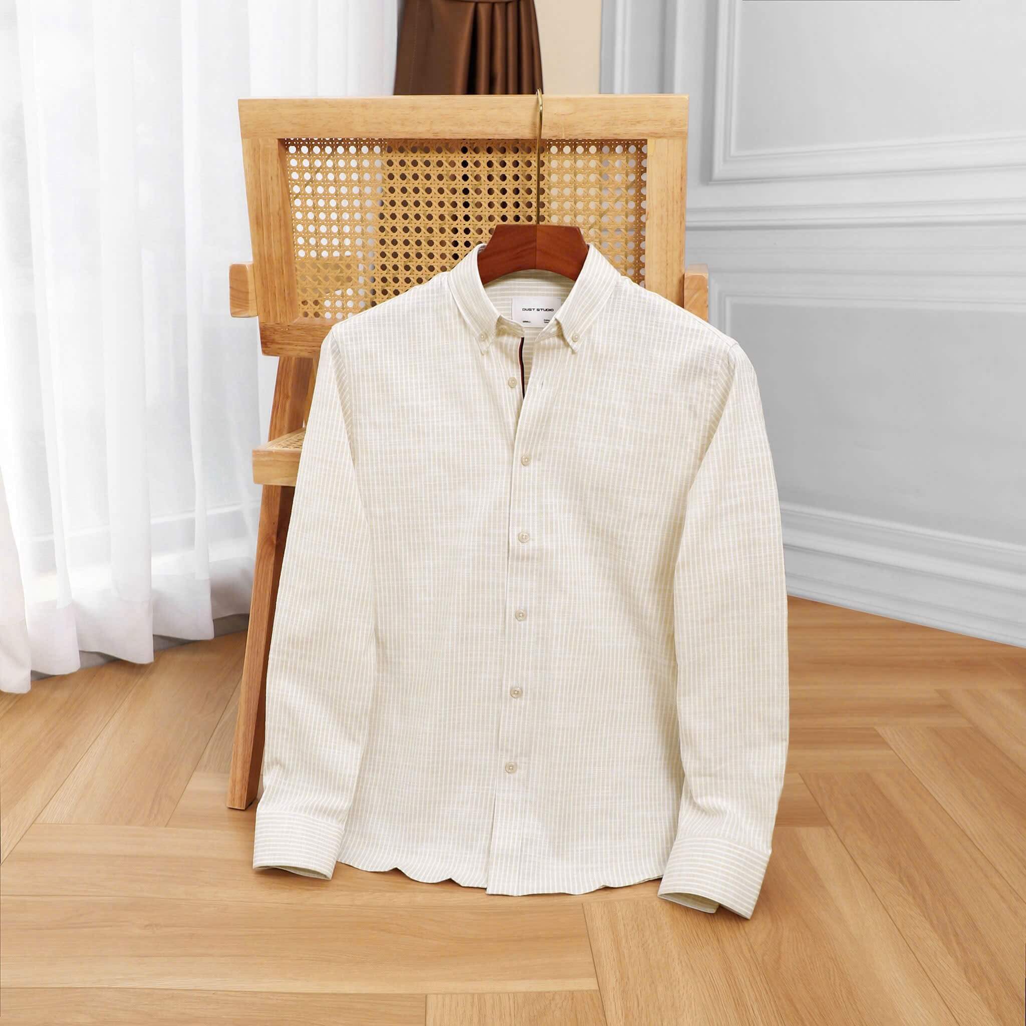 Áo Sơ Mi Linen Cotton Cao Cấp SM60