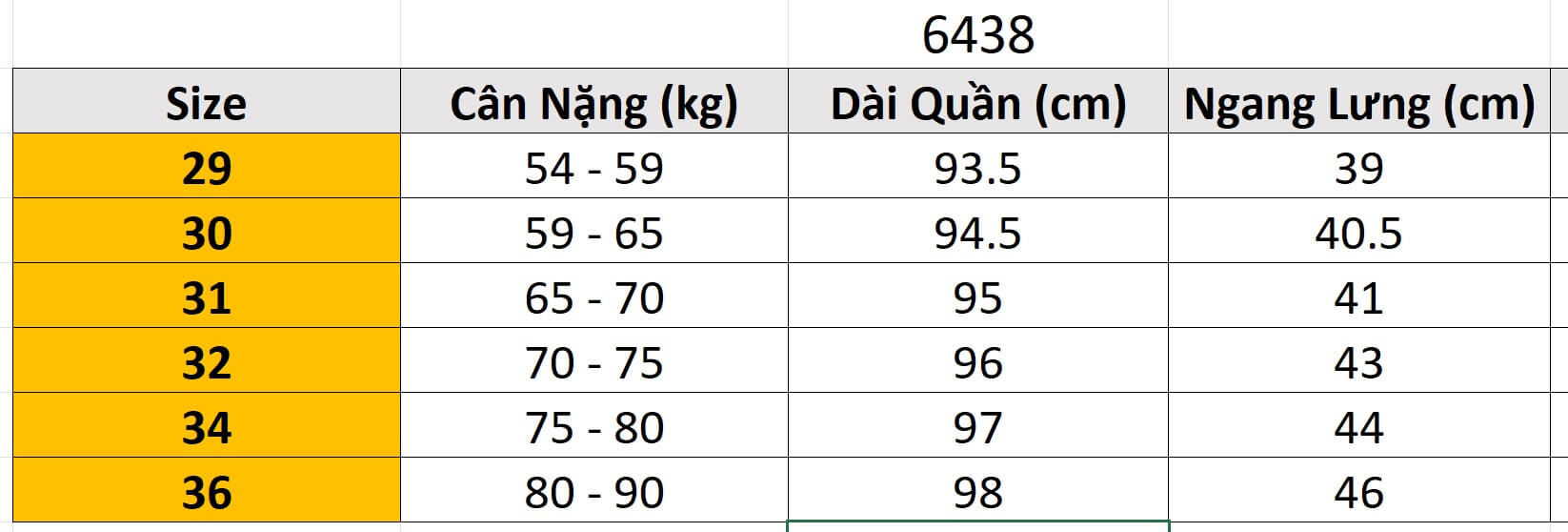 {HOT SALE} Quần dài kaki G.A.P 6438