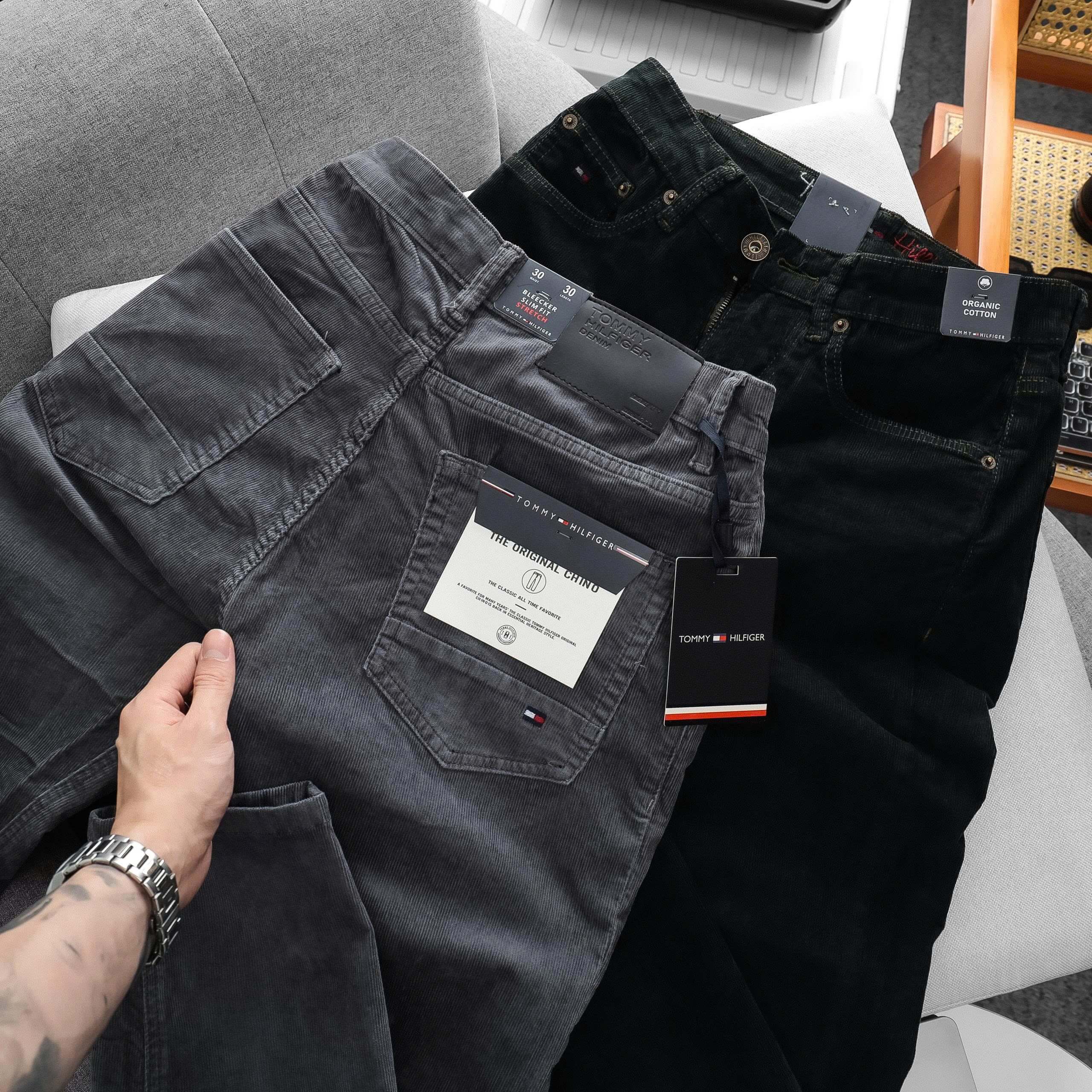 Quần Jean Nhung Nam Cao Cấp QD01