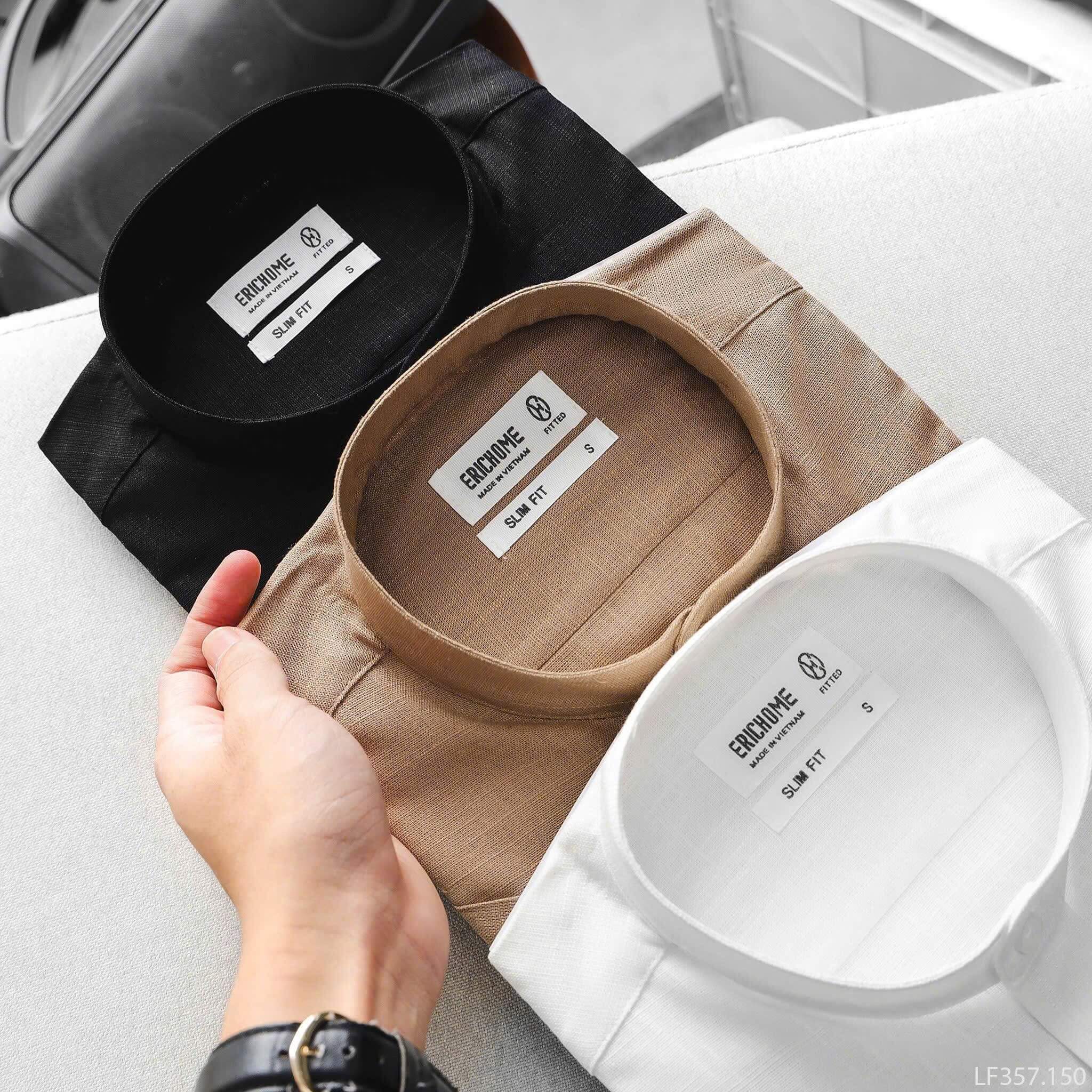 Áo Sơ Mi Linen Ngắn Tay Hàn Quốc SM19