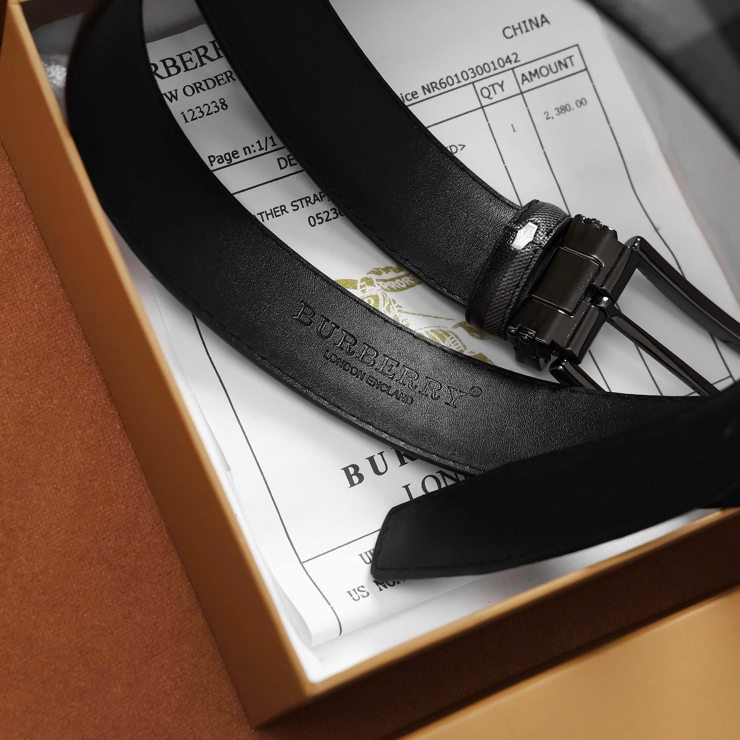 Thắt Lưng Da Synthetic Dập Vân DN09