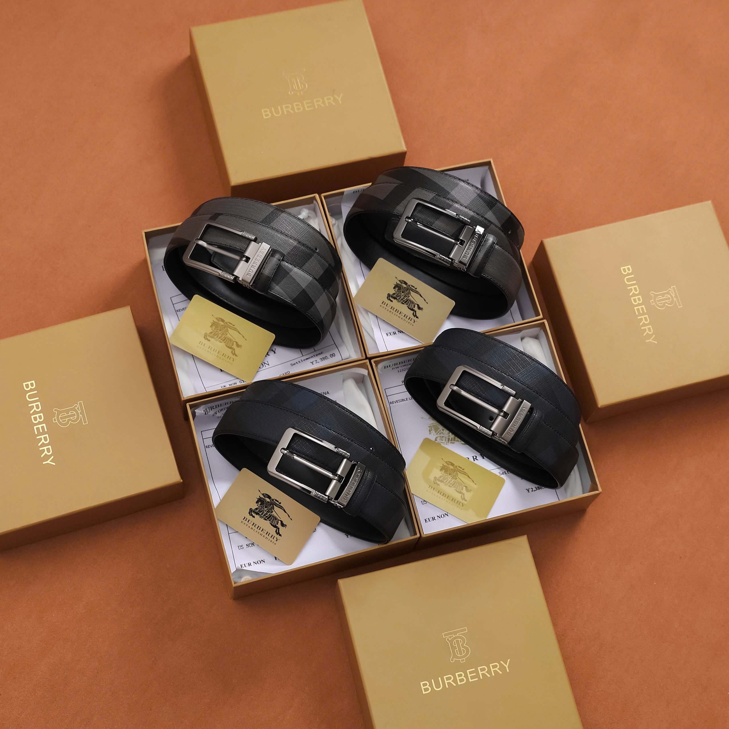 Thắt Lưng Da Synthetic Dập Vân DN09