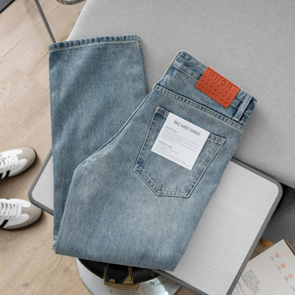 Quần jean dài RAG Relaxed Fit QJ09