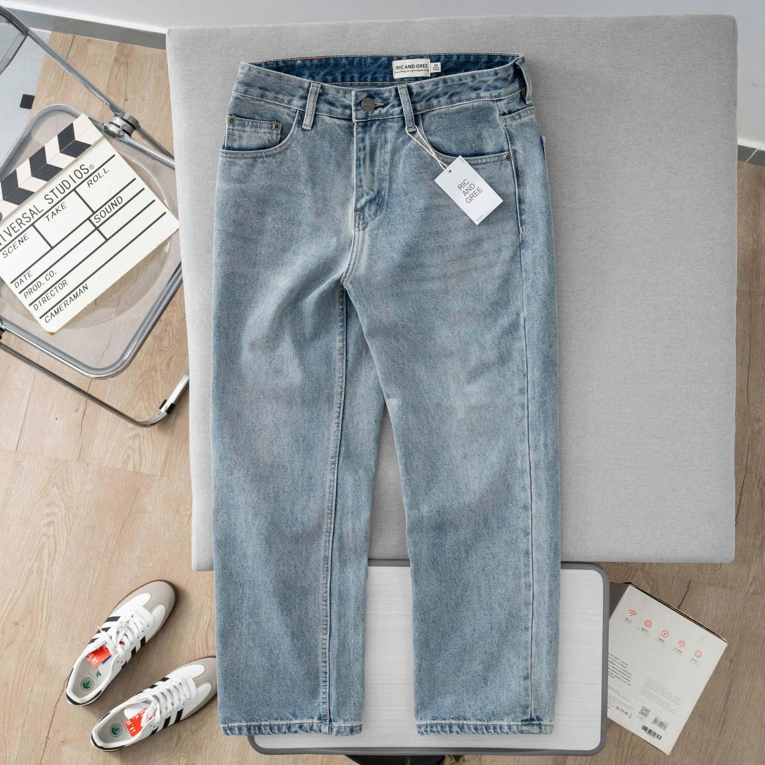 Quần jean dài RAG Relaxed Fit QJ09