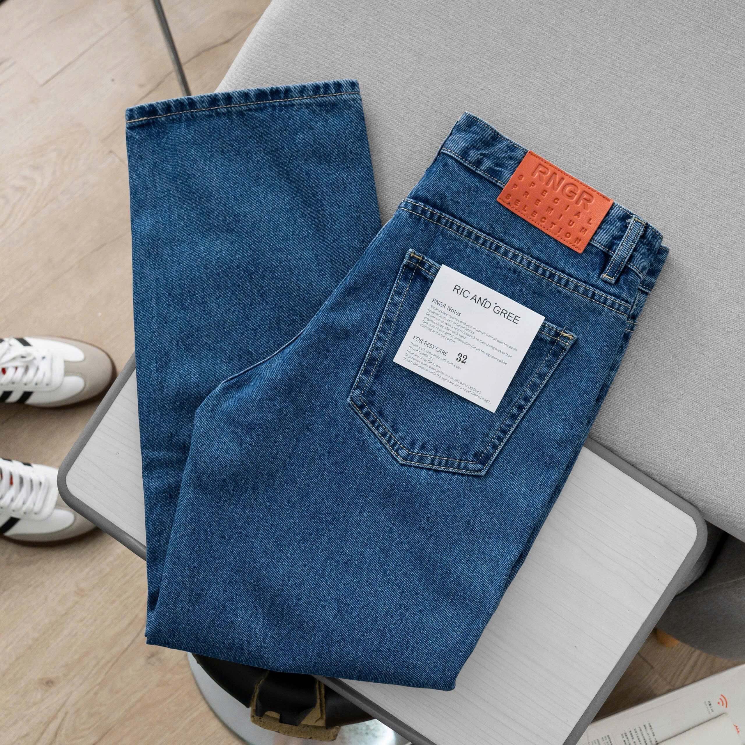 Quần jean dài RAG Relaxed Fit QJ09