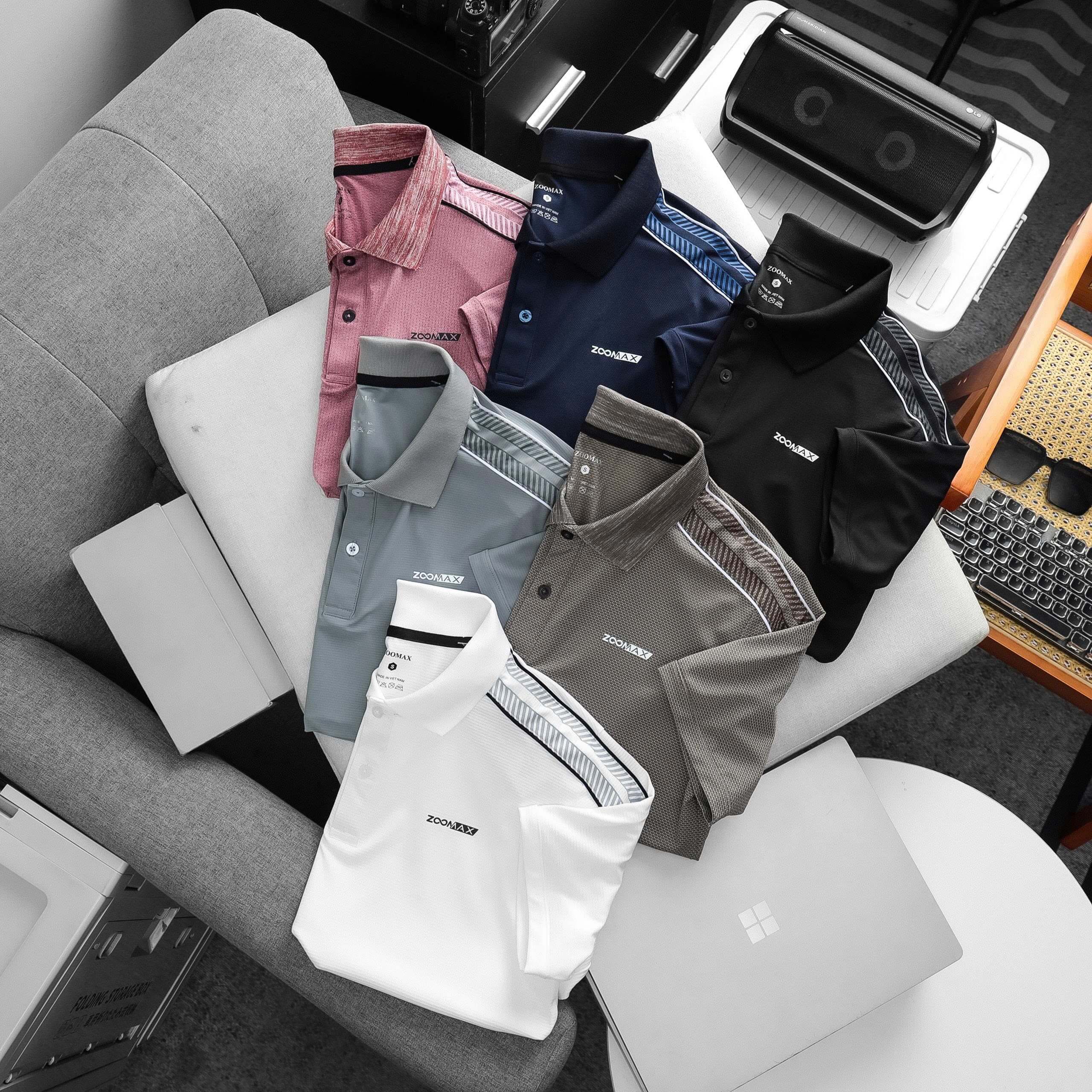 Áo Polo Golf Tay Ngắn ZOOMAX PL12