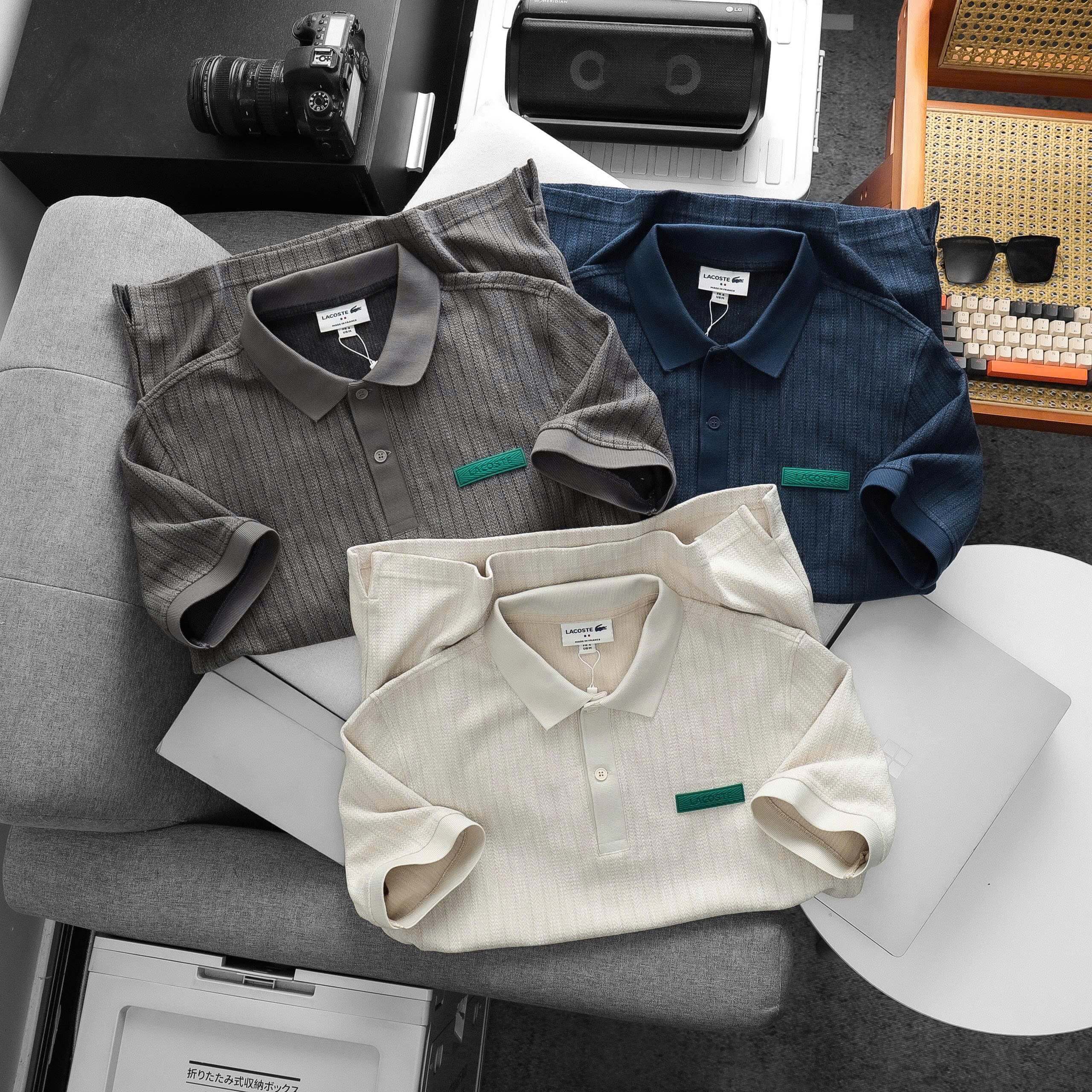 Áo Thun Polo Dệt Mịn Sang Trọng PL70