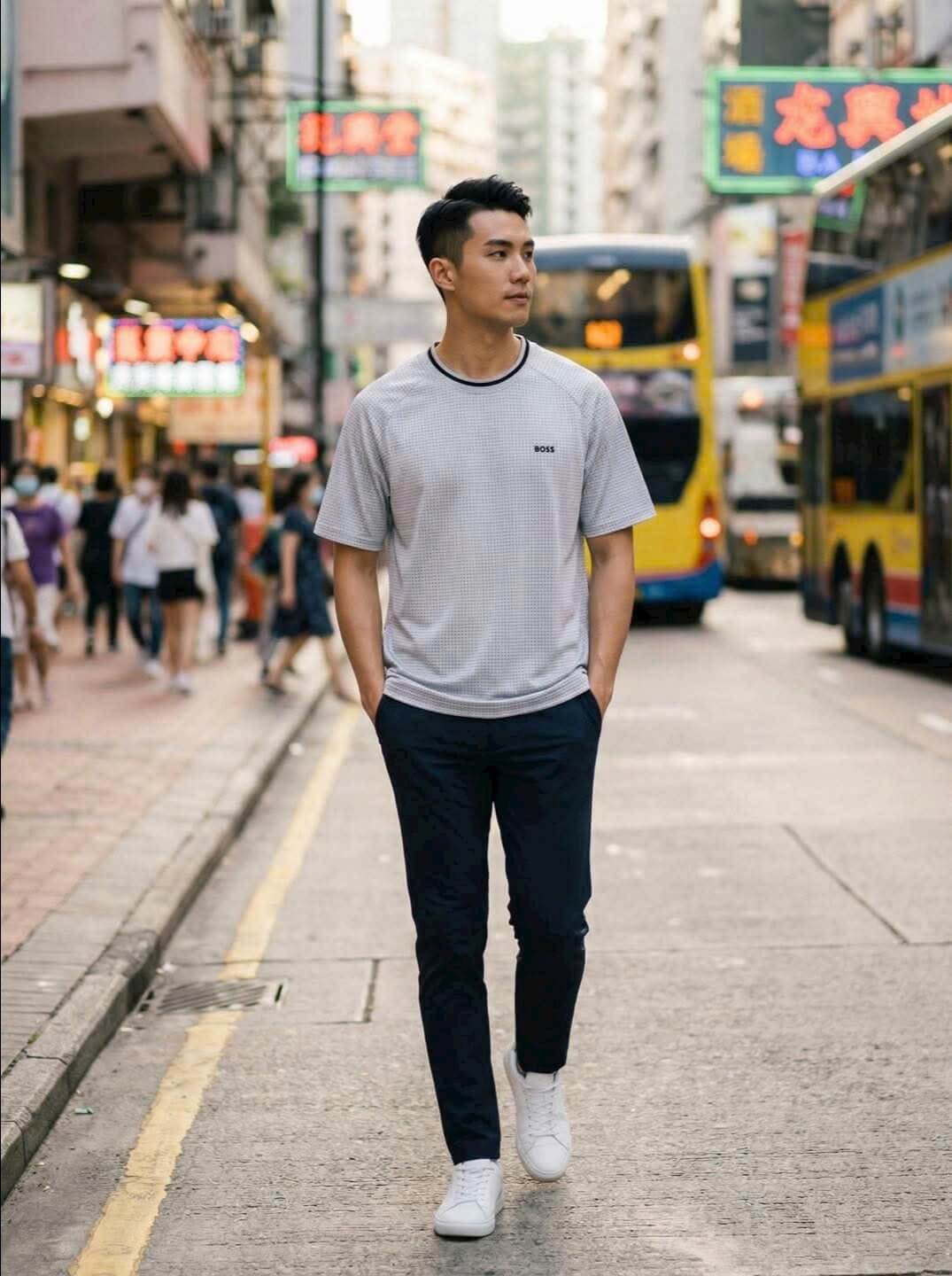 Áo Thun Thời Trang Hongkong AT61