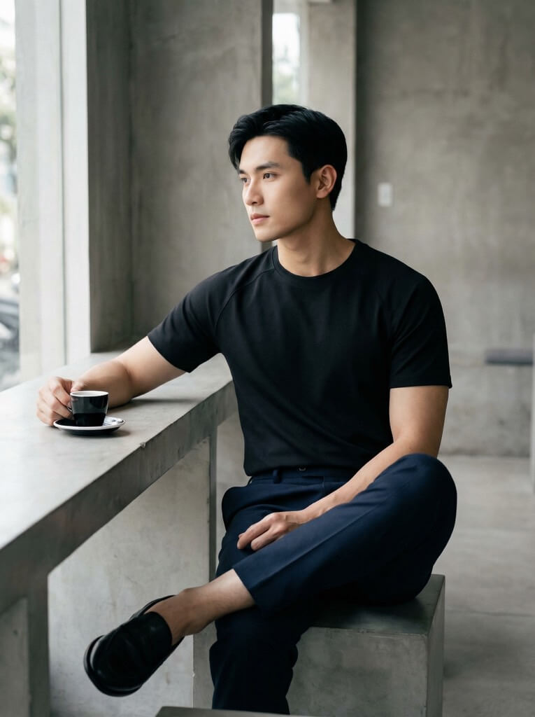 Áo Thun Trơn Basic KAF AT89