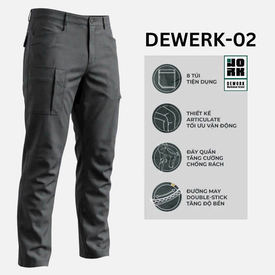 Quần Kaki Workwear Dewerk DW02