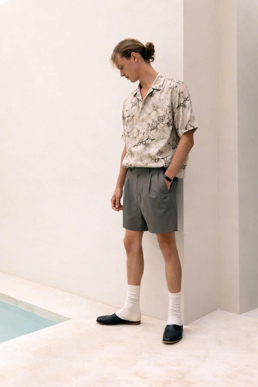 Áo Sơ Mi Cuban Hoạ Tiết KAF SM71