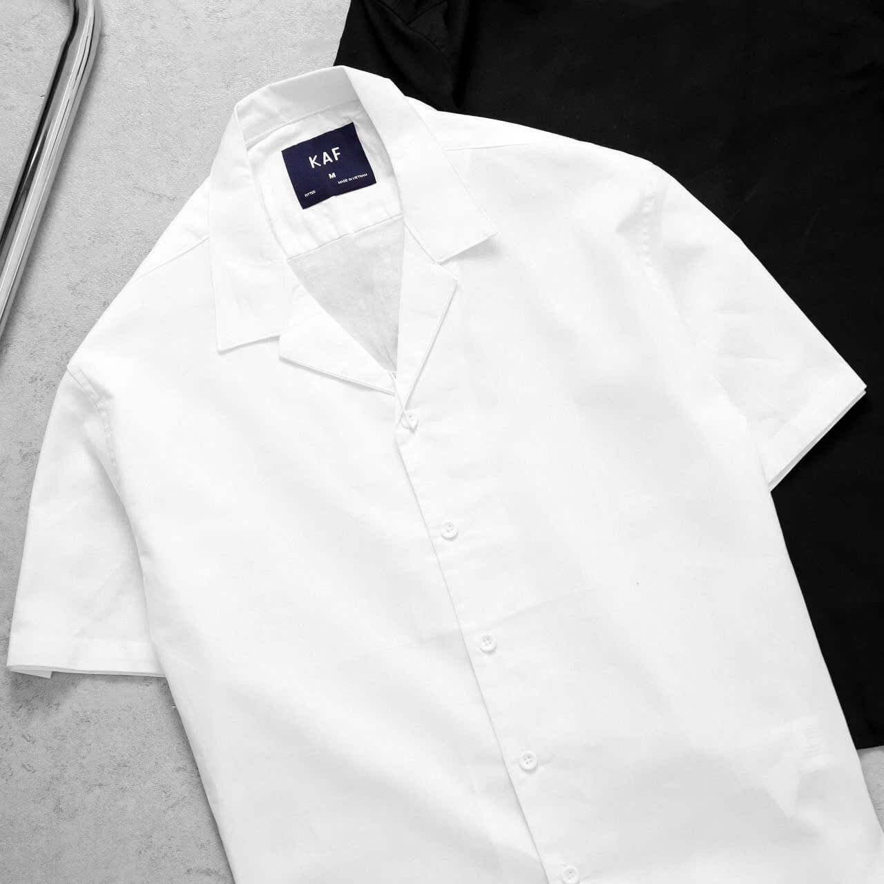 Áo Sơ Mi Linen Cổ Cuban KAF SM07