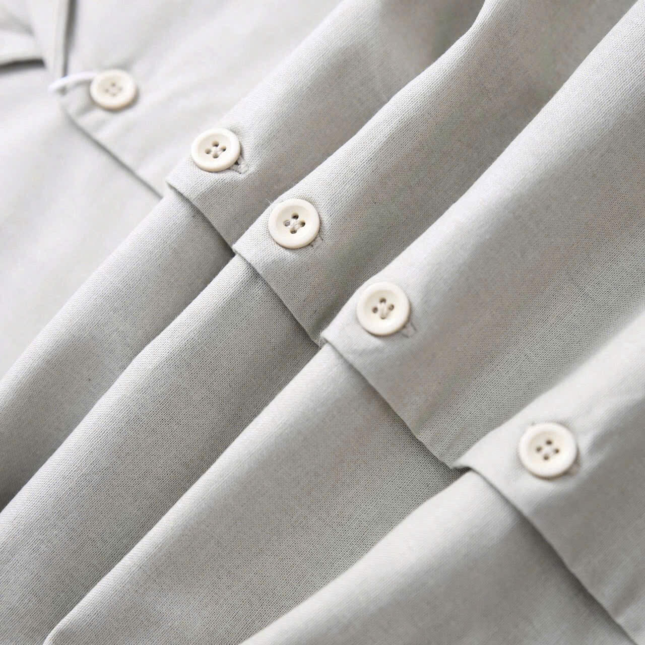 Áo Sơ Mi Linen Cổ Cuban KAF SM07