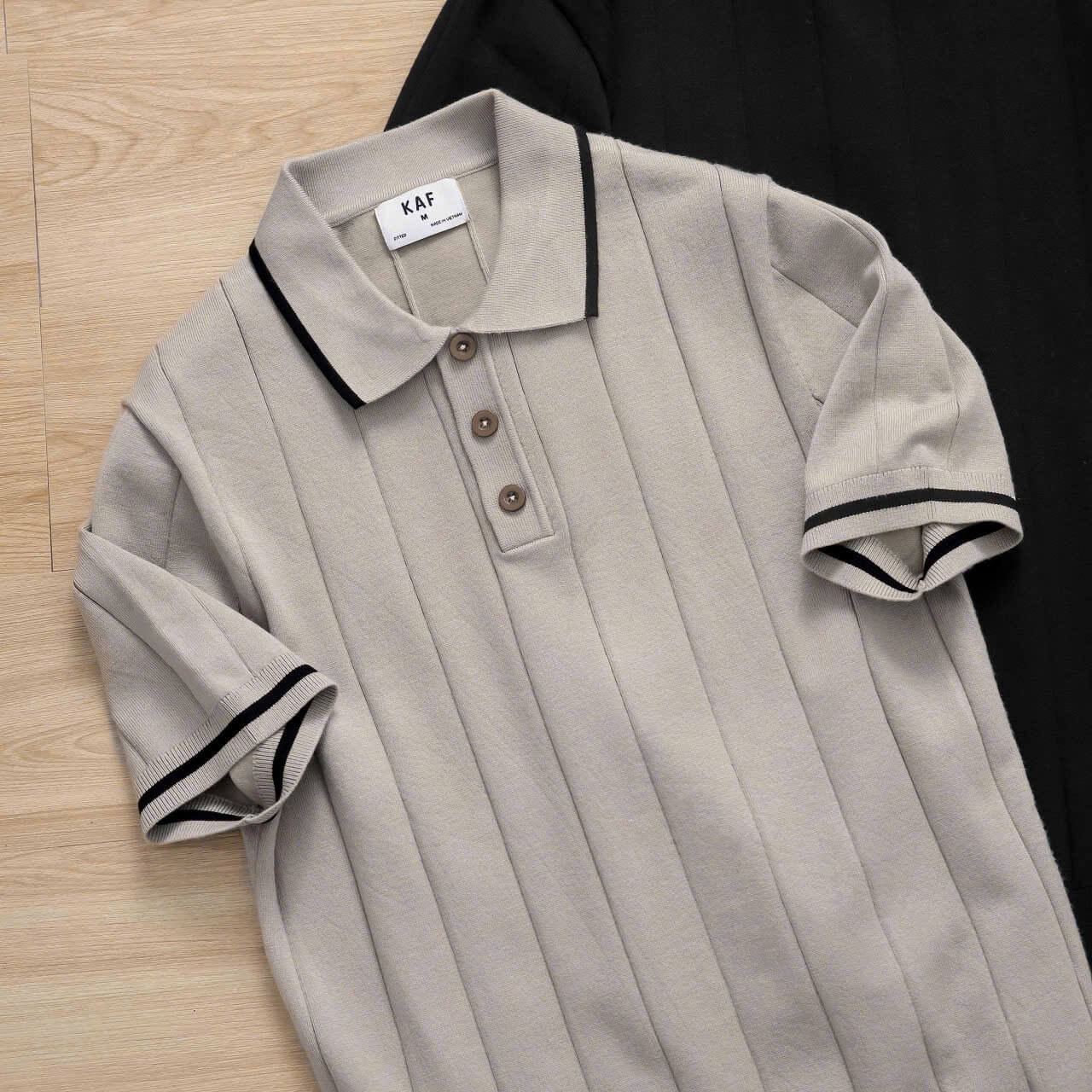 Áo Thun Polo Dệt Cotton KAF PL67