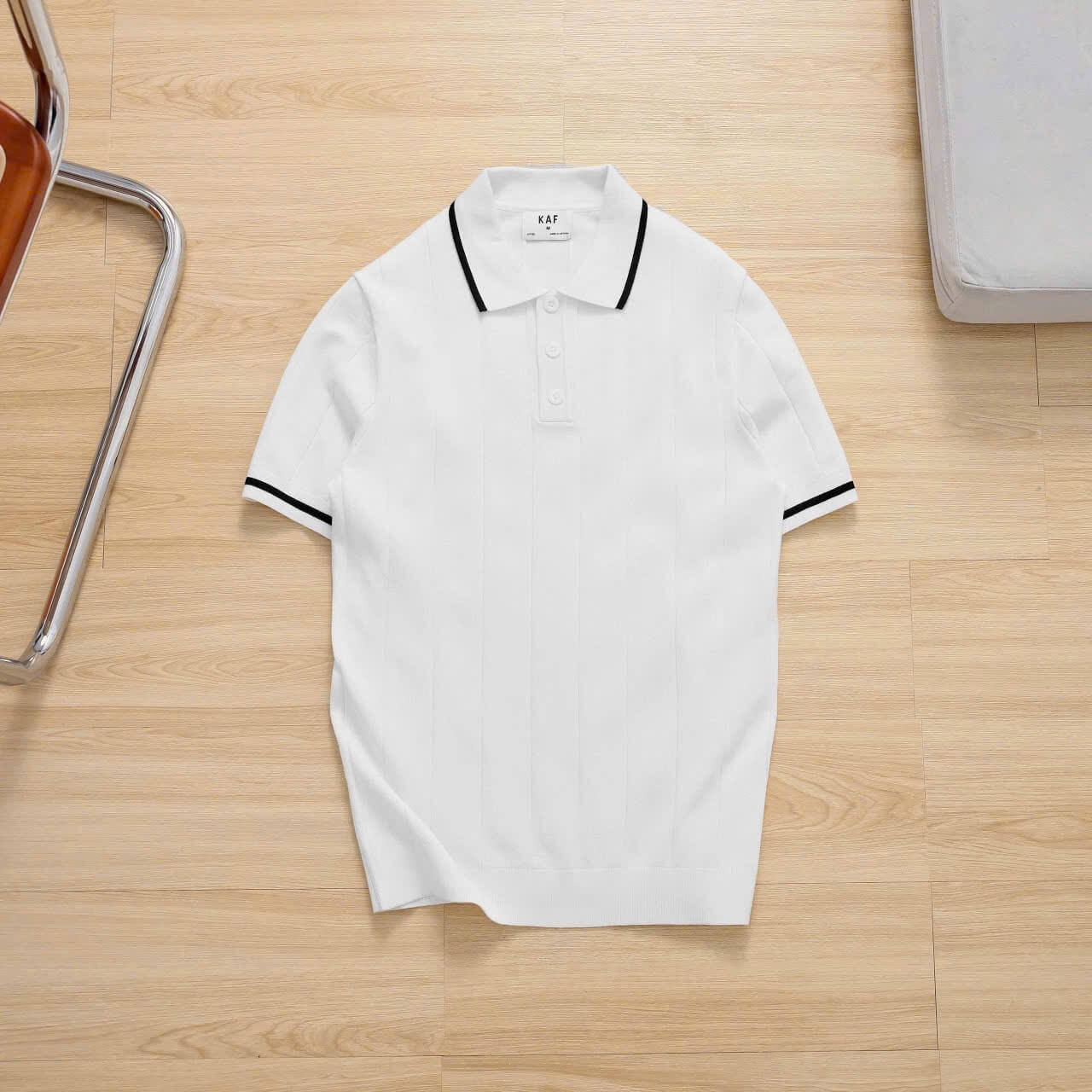 Áo Thun Polo Dệt Cotton KAF PL67
