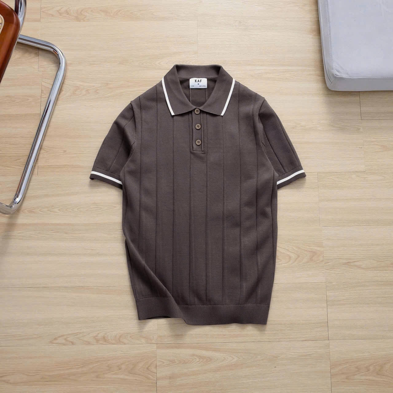 Áo Thun Polo Dệt Cotton KAF PL67