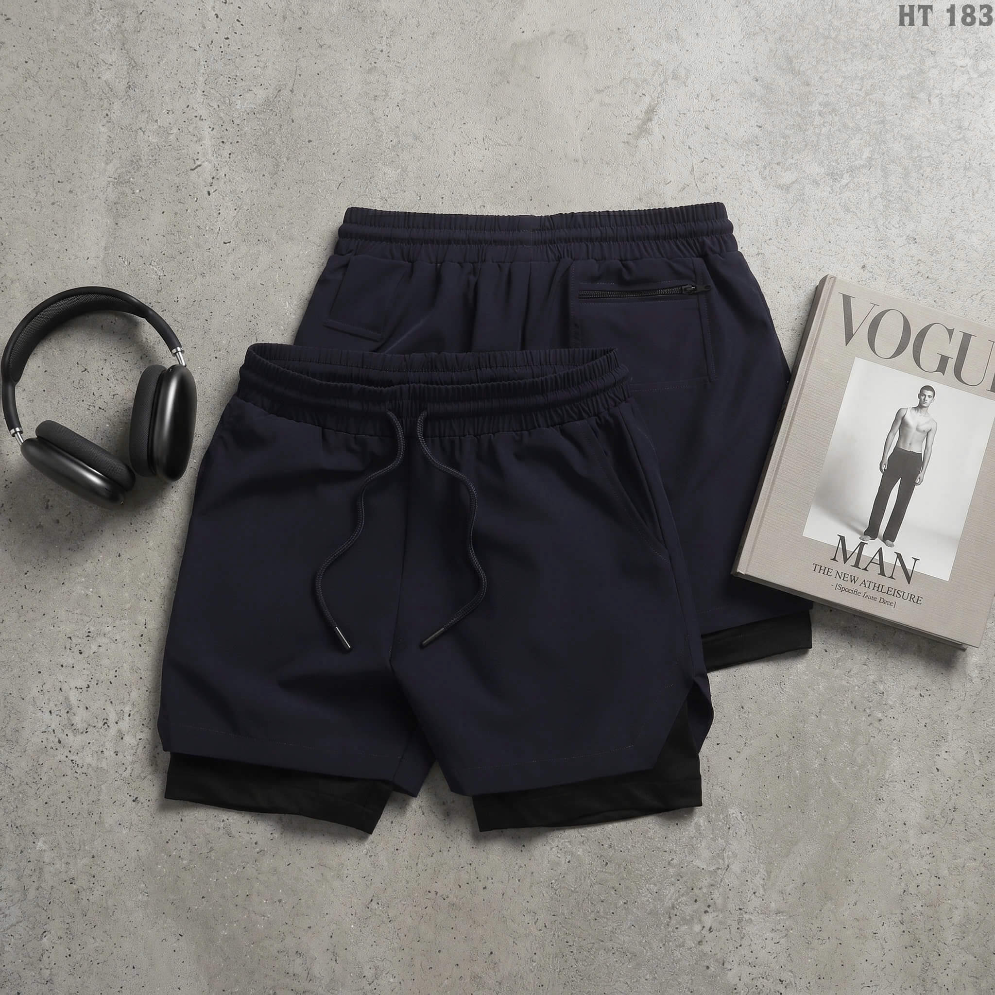 Quần Short Thể Thao 2 Lớp Legging QS183