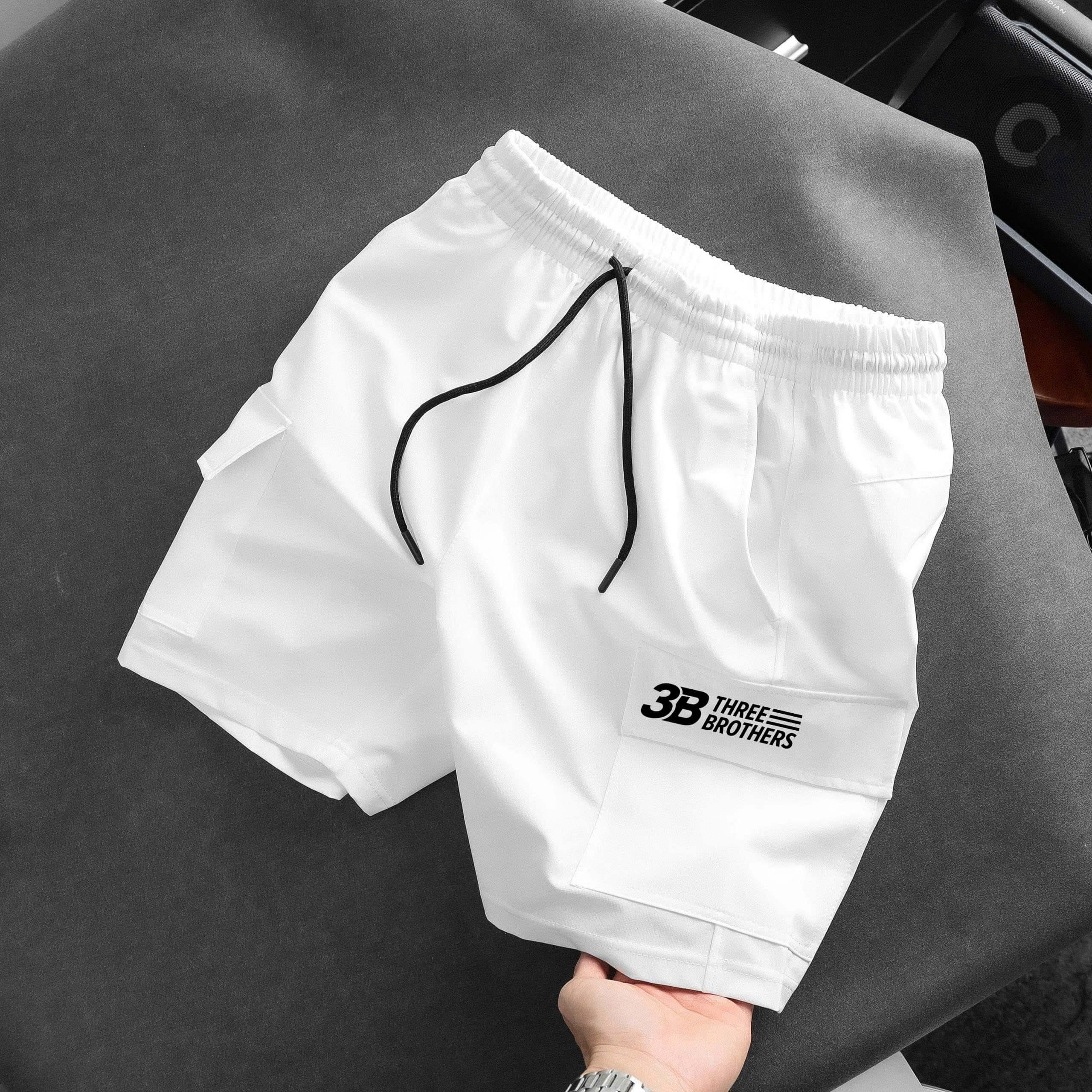 Quần Short Thế Thao Túi Hộp 3B QS10