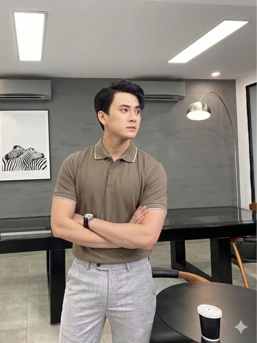 Áo Polo Cotton Sợi Dứa KAF PL28