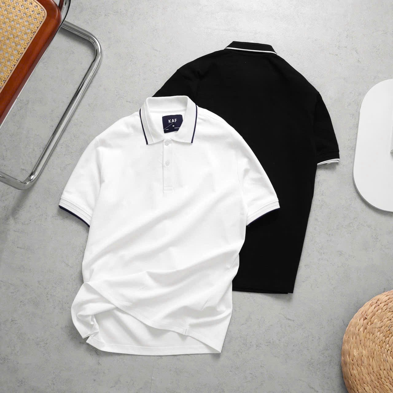 Áo Polo Cotton Sợi Dứa KAF PL28