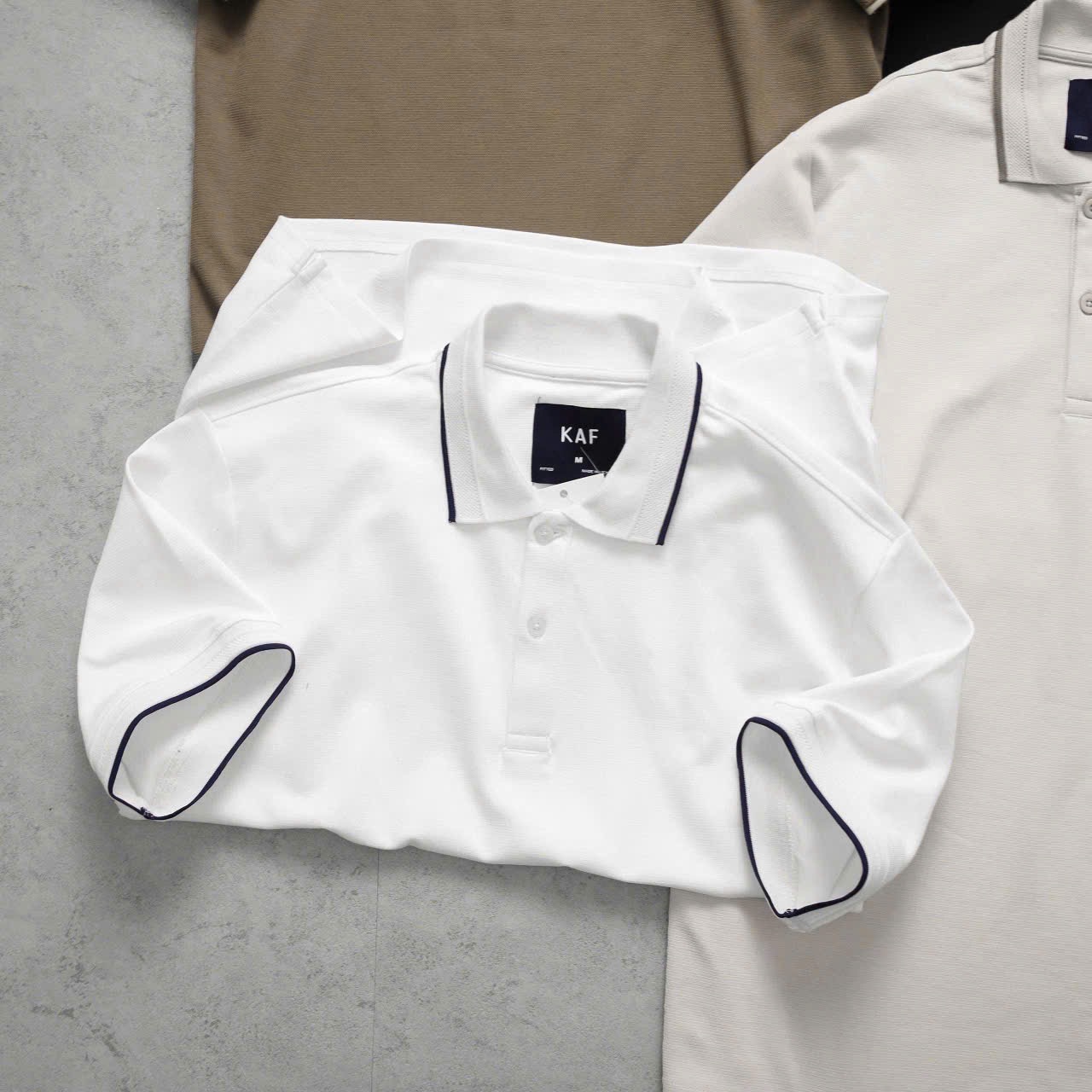 Áo Polo Cotton Sợi Dứa KAF PL28