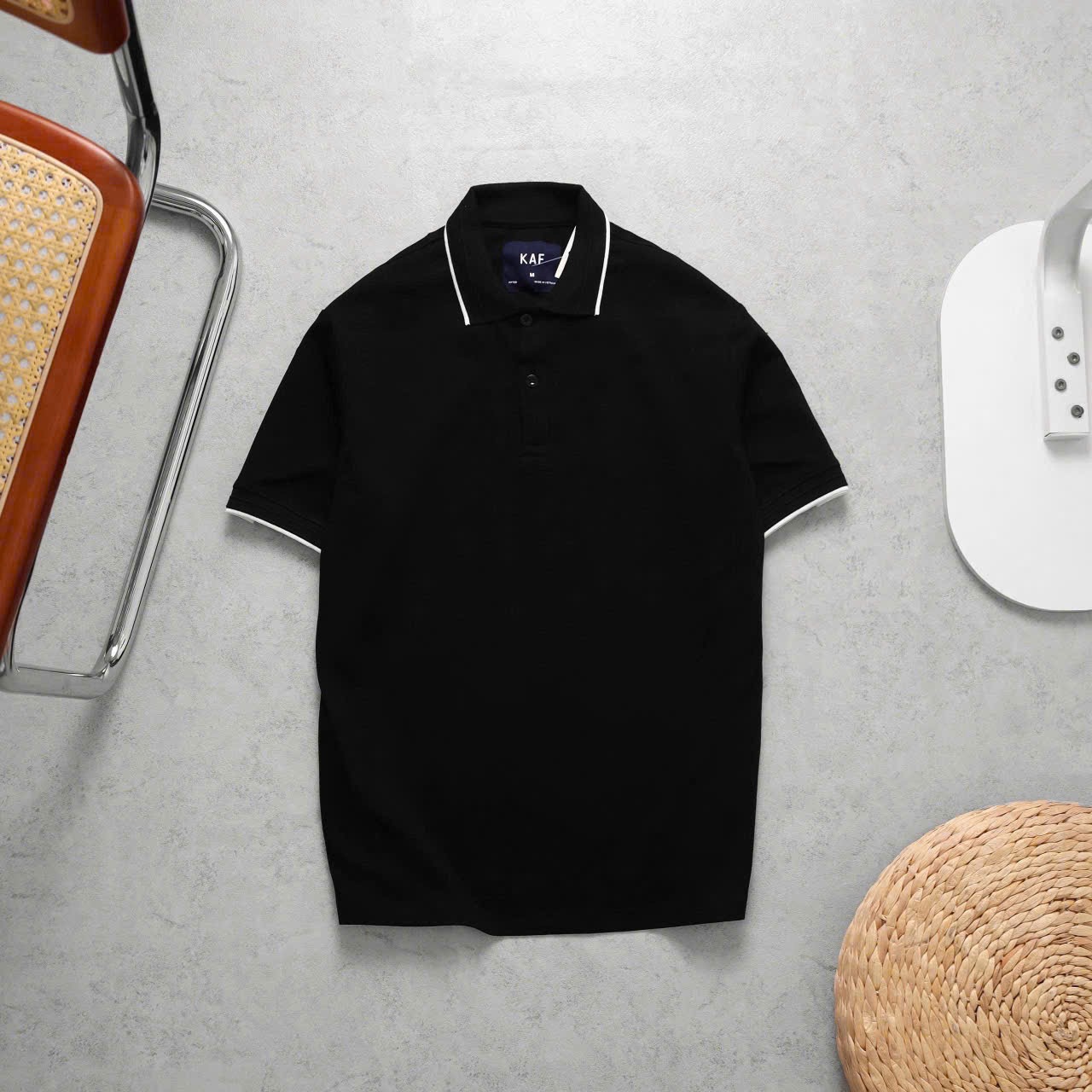 Áo Polo Cotton Sợi Dứa KAF PL28