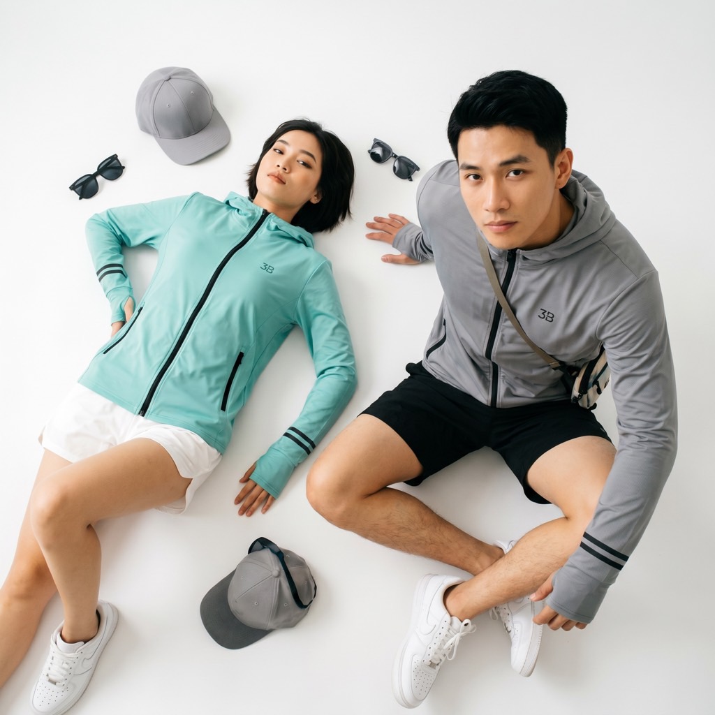 Áo Khoác Chống Nắng Thể Thao 3B AK67