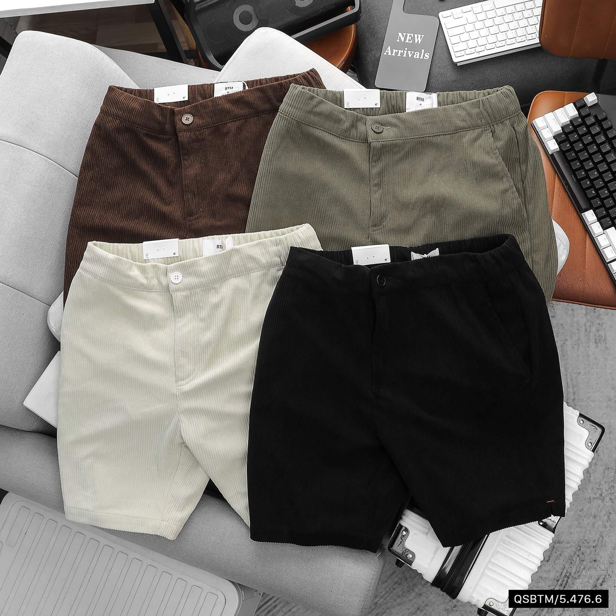 Quần Short Nhung Hàn Quốc 4572