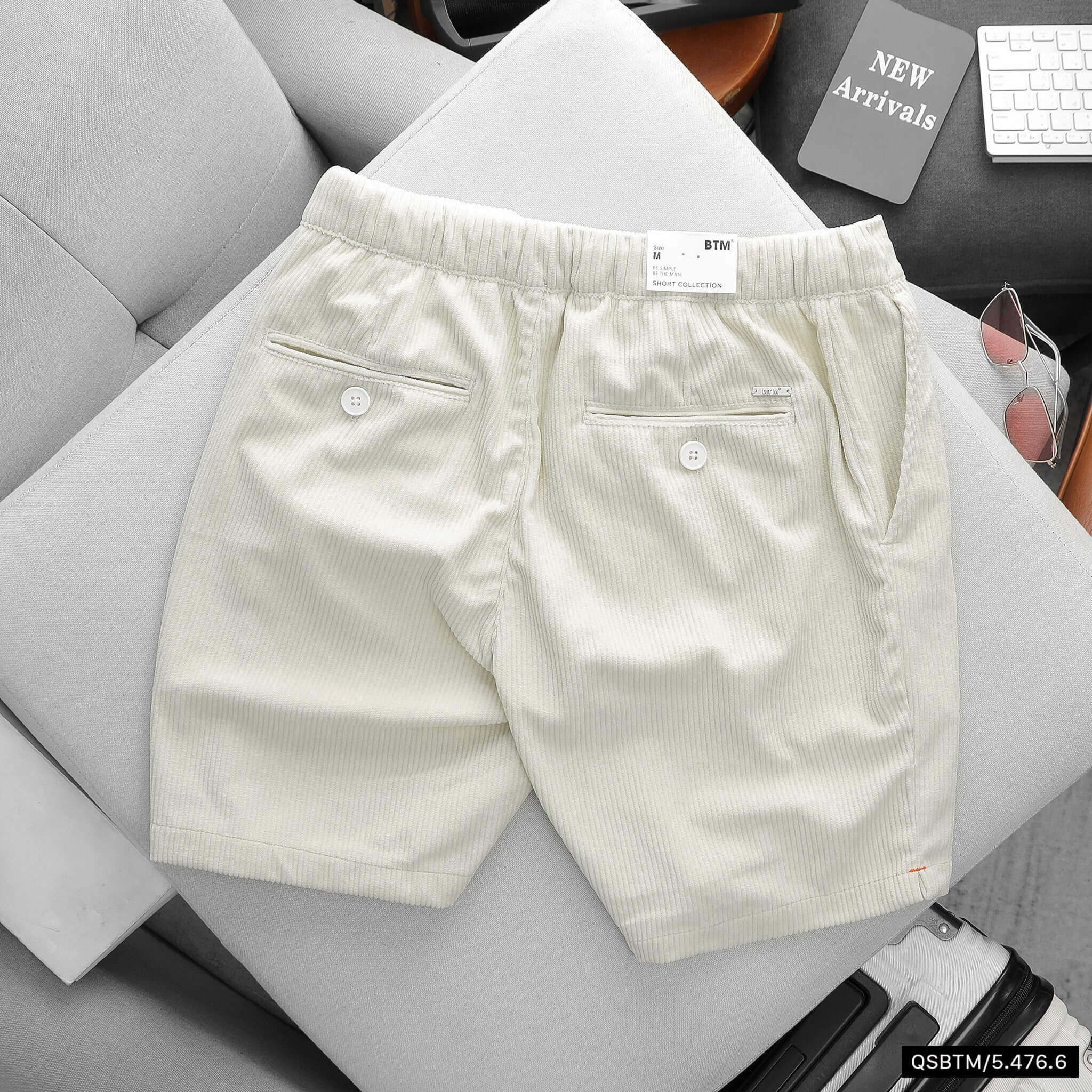 Quần Short Nhung Hàn Quốc 4572