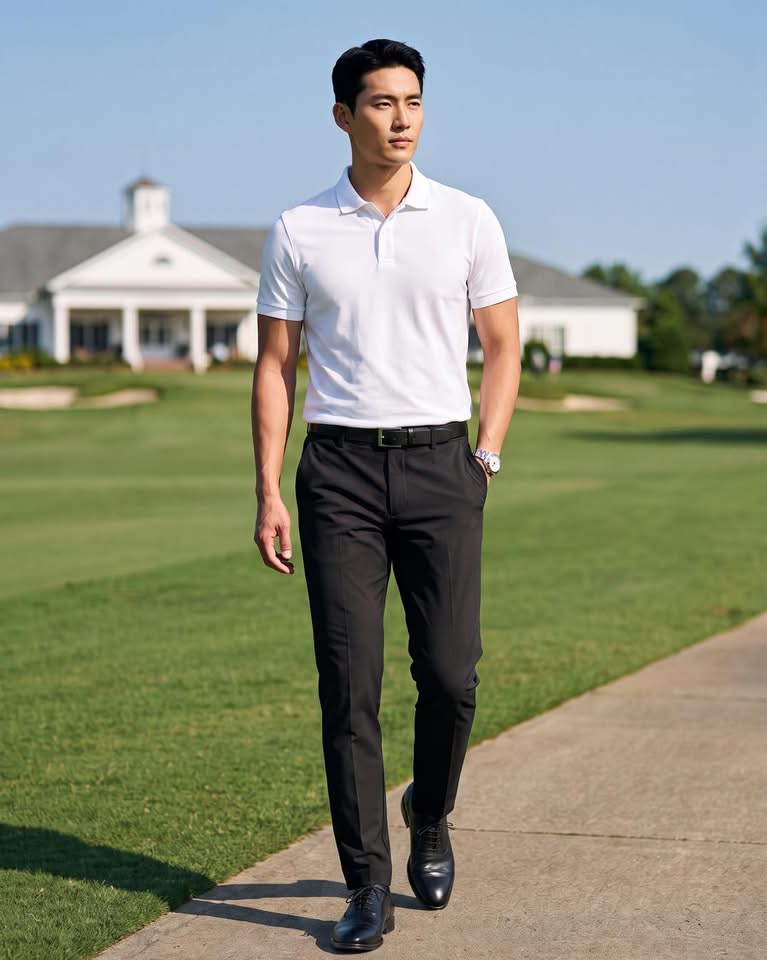 Quần Dài Golf Đứng Form Sang Trọng QD99