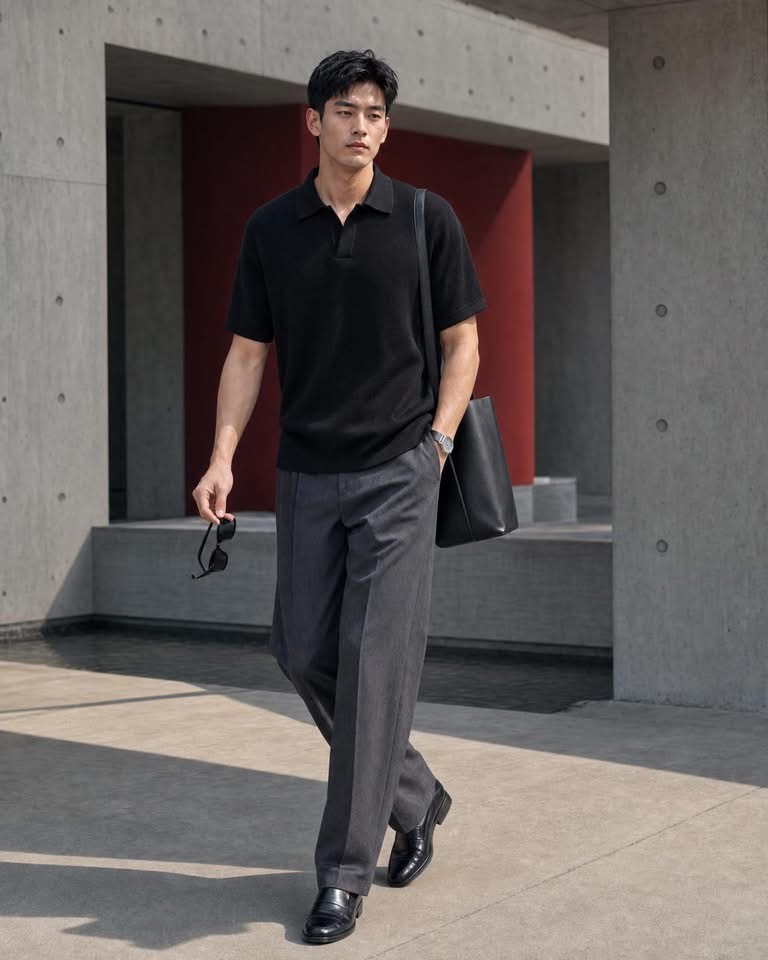 Áo Polo Sợi Dệt Trẻ Trung PL05