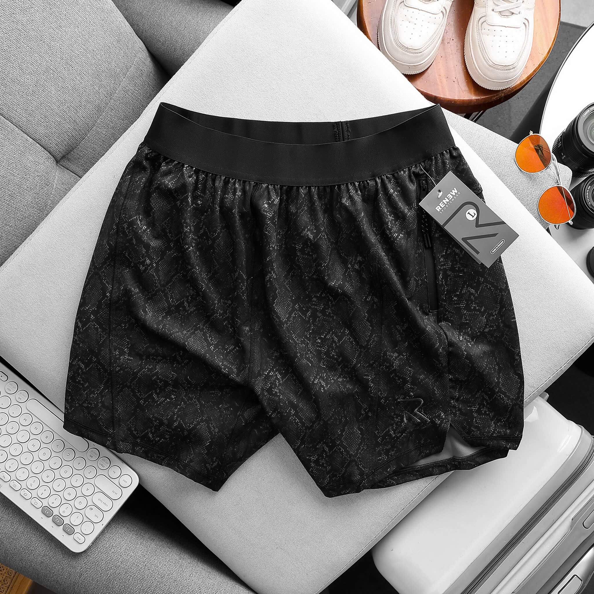 Short Running Siêu Nhẹ Đàn Hồi QS428