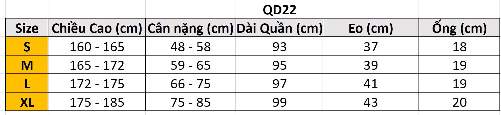 Quần dài kaki túi hộp KAF QD22
