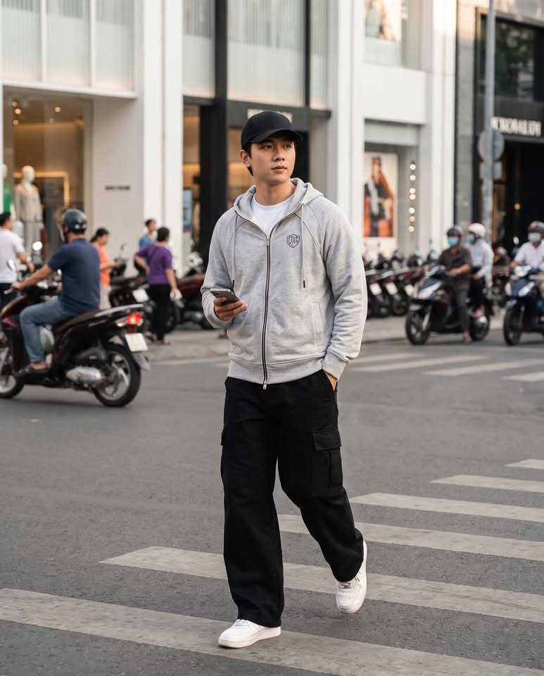 Áo Khoác Hoodie Unisex DLT AK98